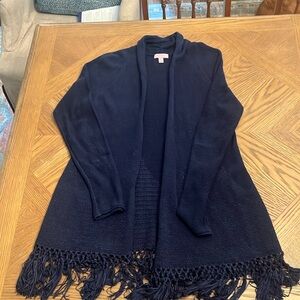 Lilly Pulitzer Navy Blue Cardigan